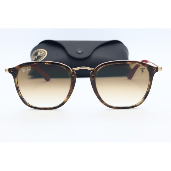 Ray Ban RB RB 2448 MF Havana Cat Eye Eyeglasses clear Lenses 53mm - Picture 3 of 7